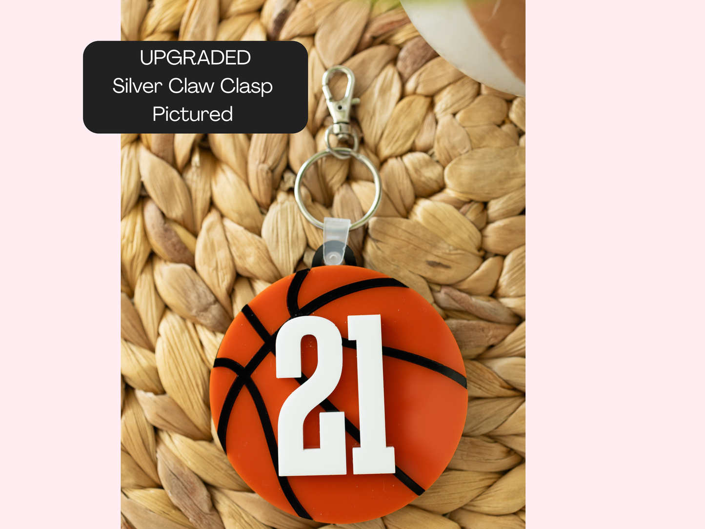 Basketball Bag Tag