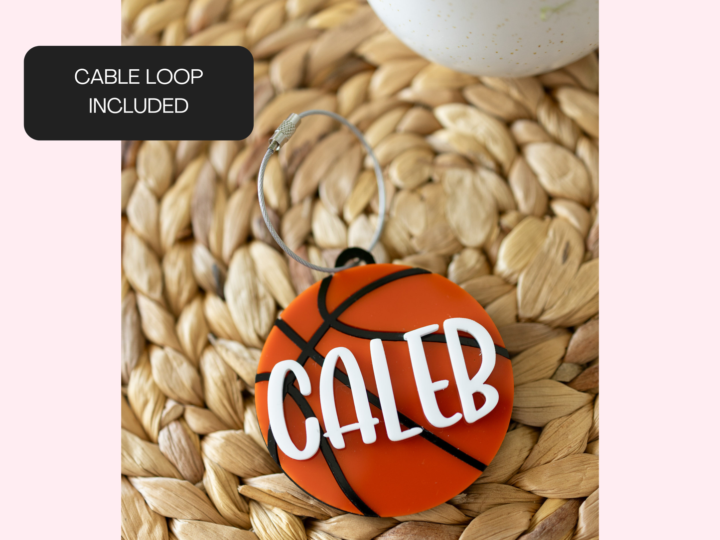 Basketball Bag Tag