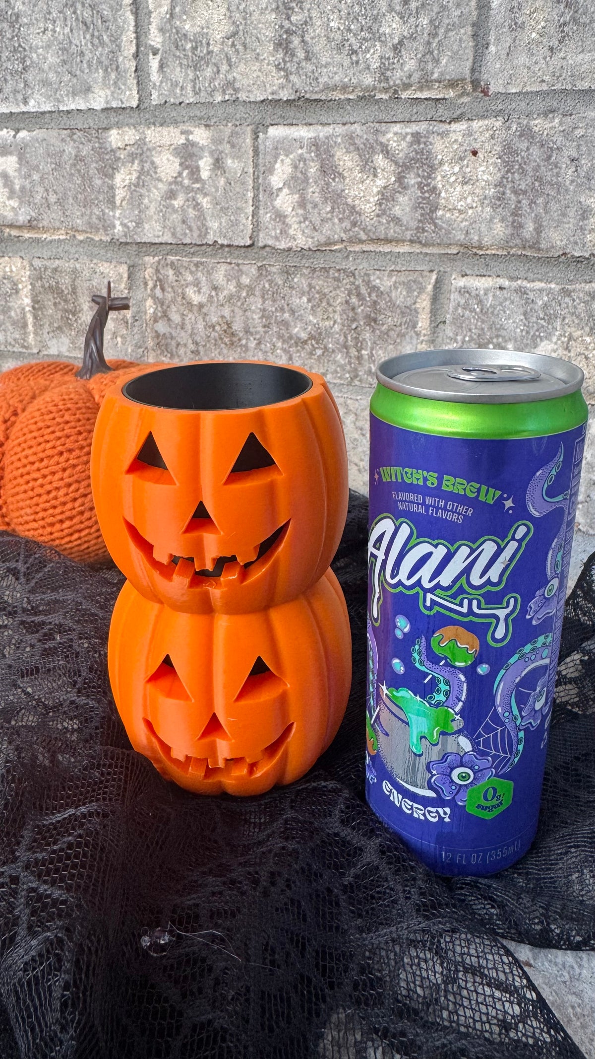 🎃 3D Printed Pumpkin Drink Cozy