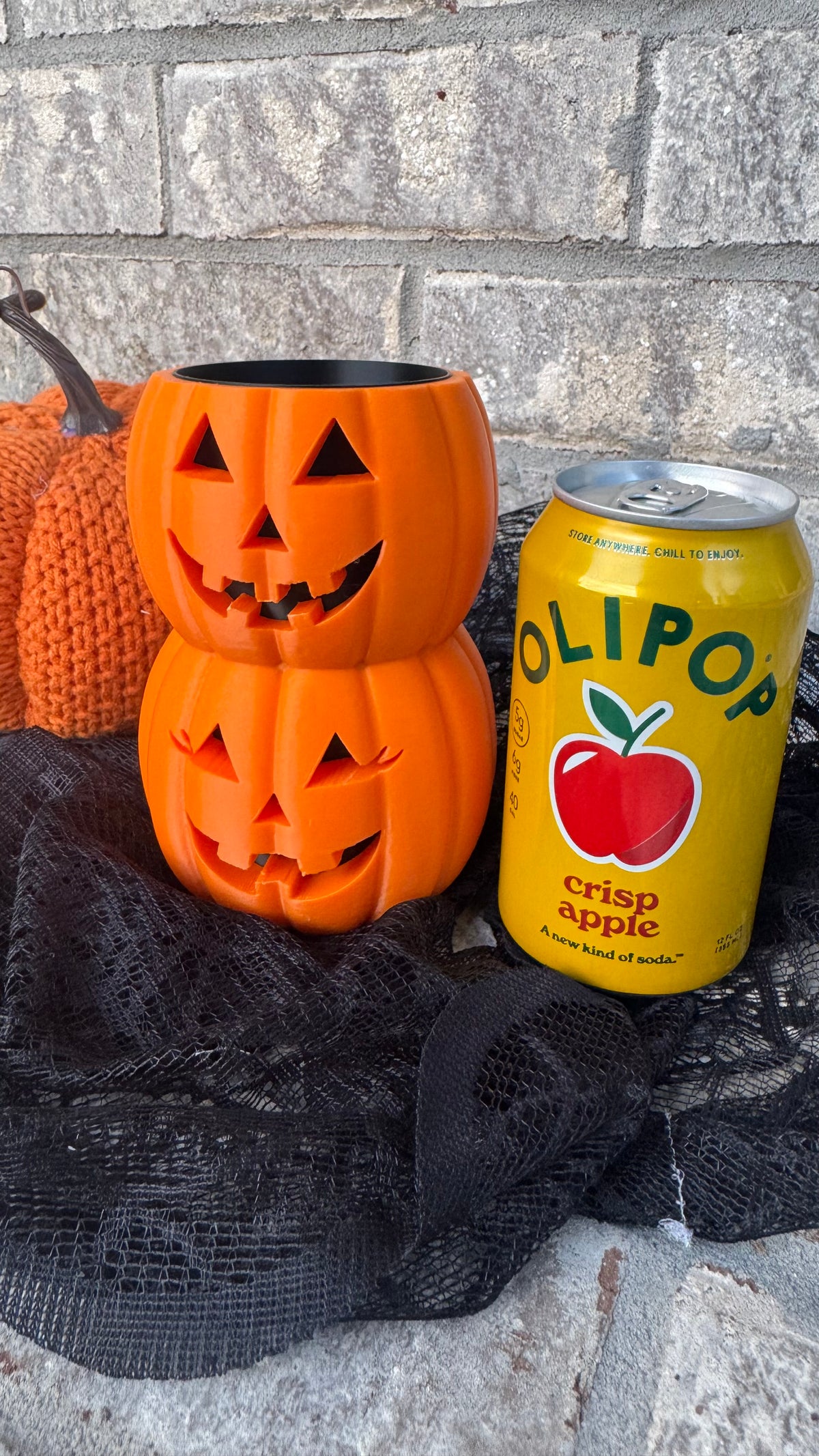 🎃 3D Printed Pumpkin Drink Cozy