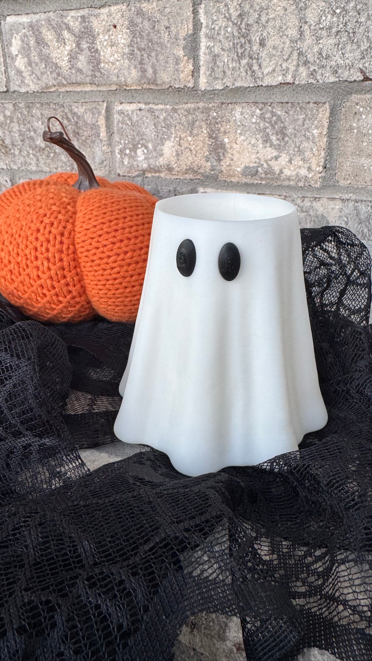 3D printed ghost drink cozy