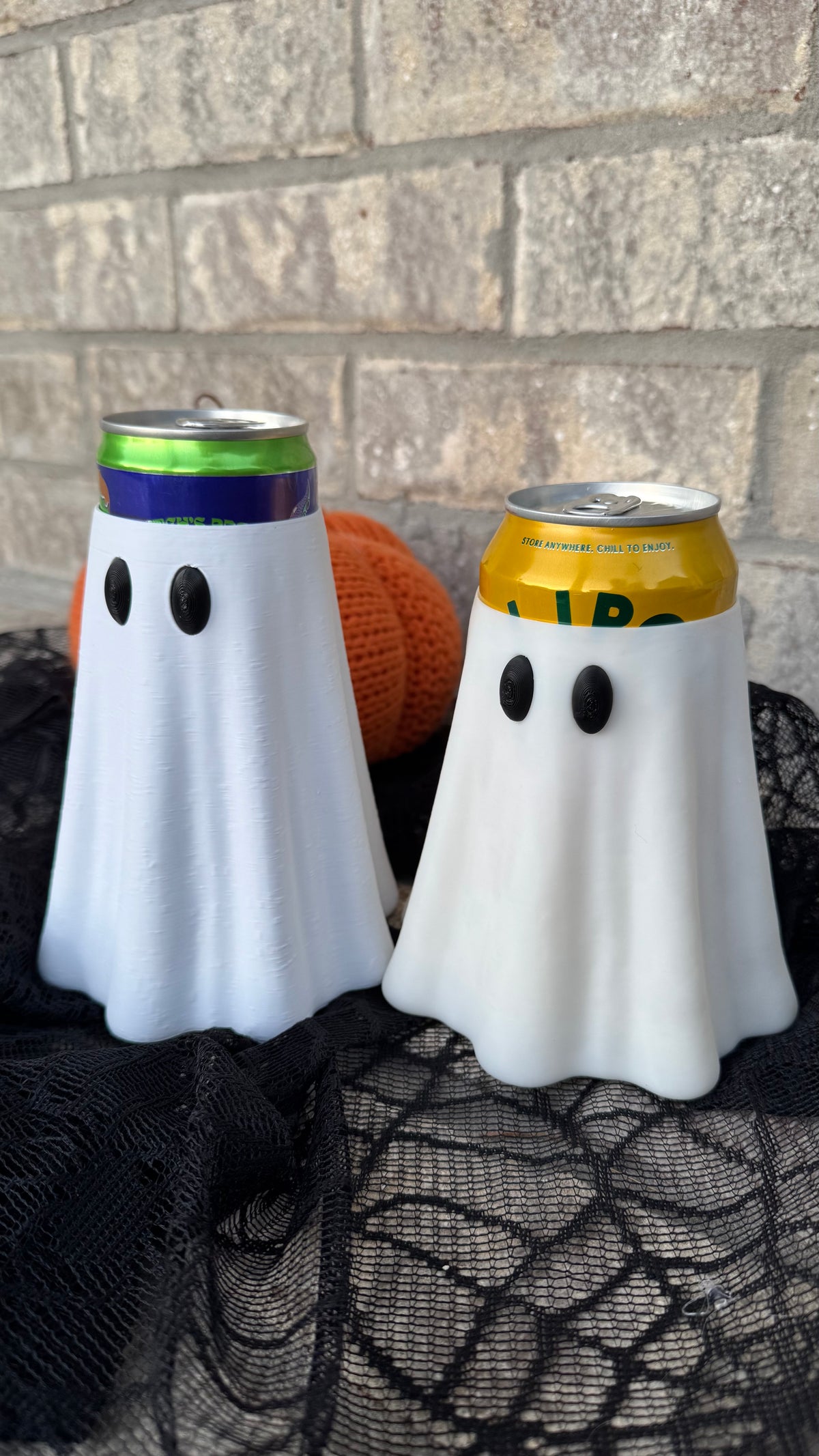 Ghost Drink Cozy 👻 - 3D Printed Halloween Can Holder