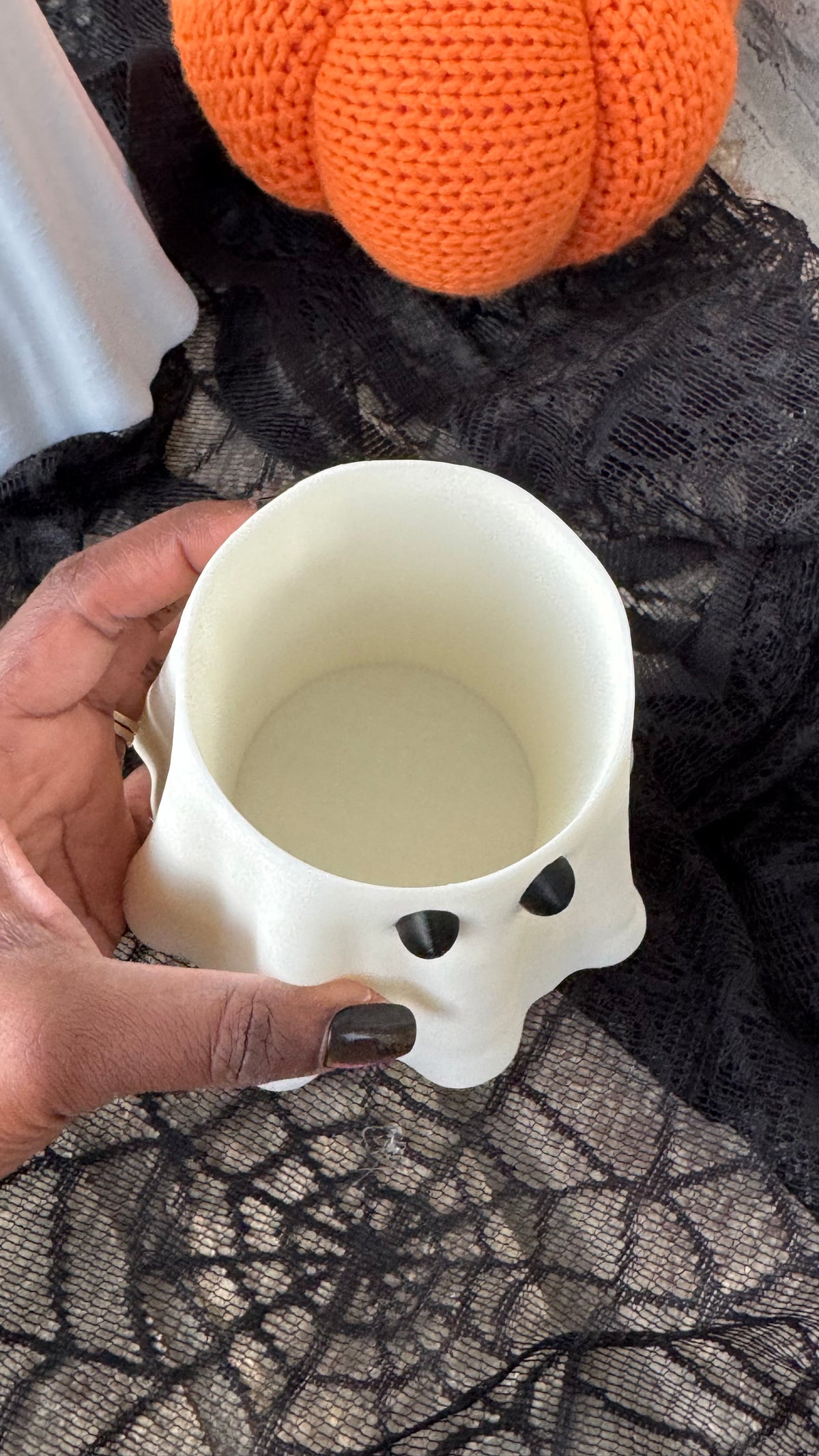 3D printed ghost drink cozy