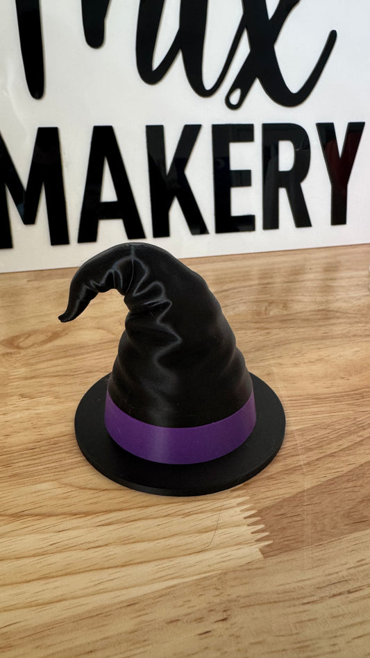 Witch Hat Can Topper | 3D Printed Halloween Drink Accessory
