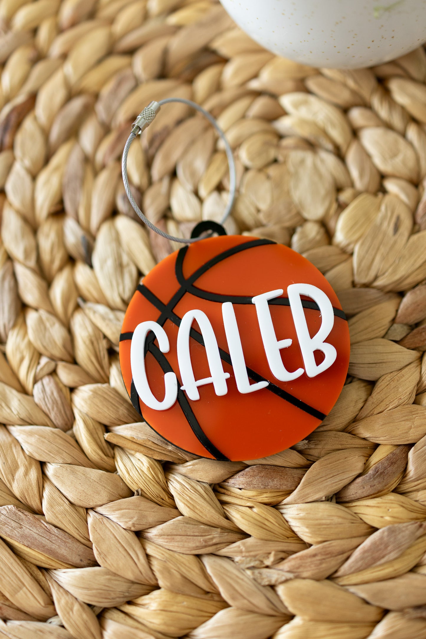Basketball Bag Tag