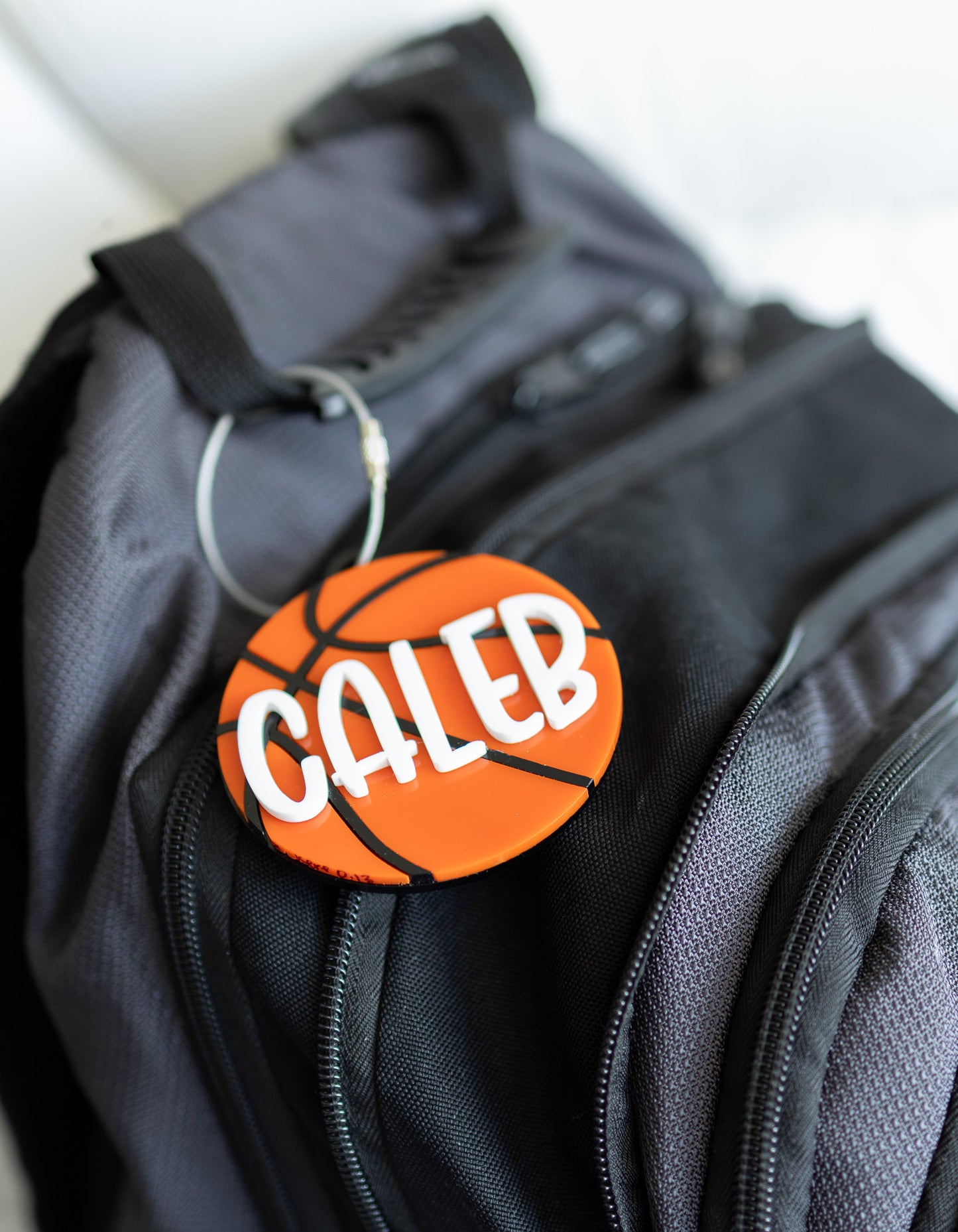 Basketball Bag Tag
