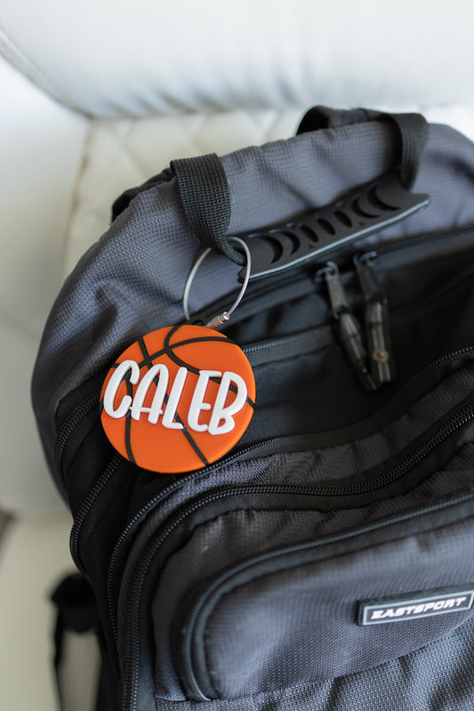 Basketball Bag Tag