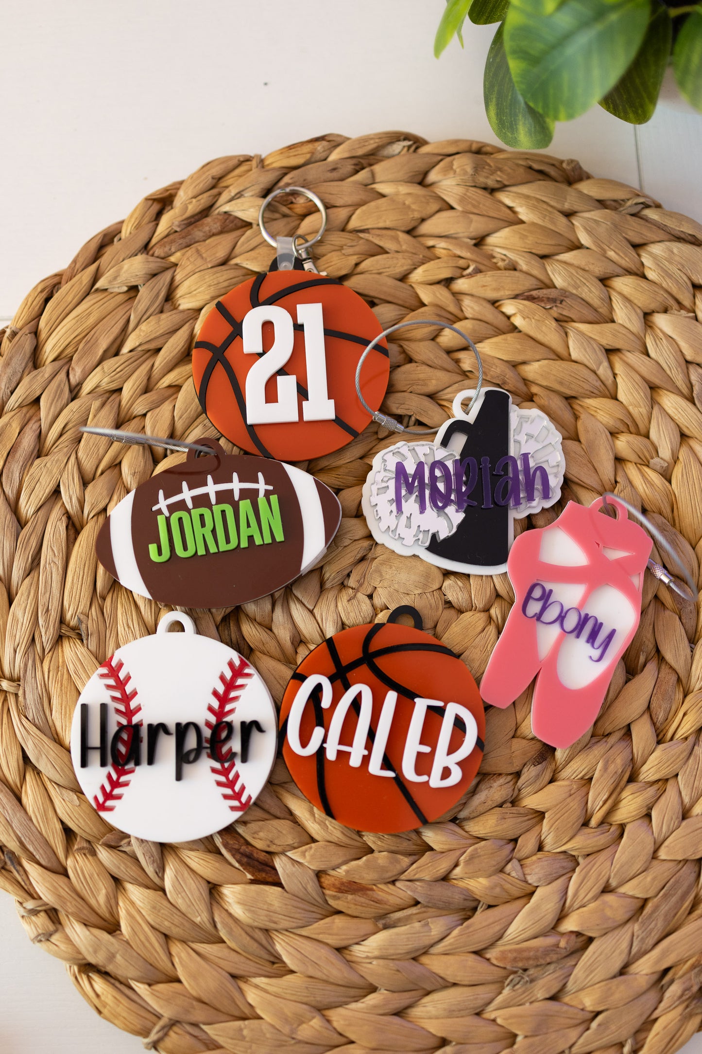 Football Bag Tag