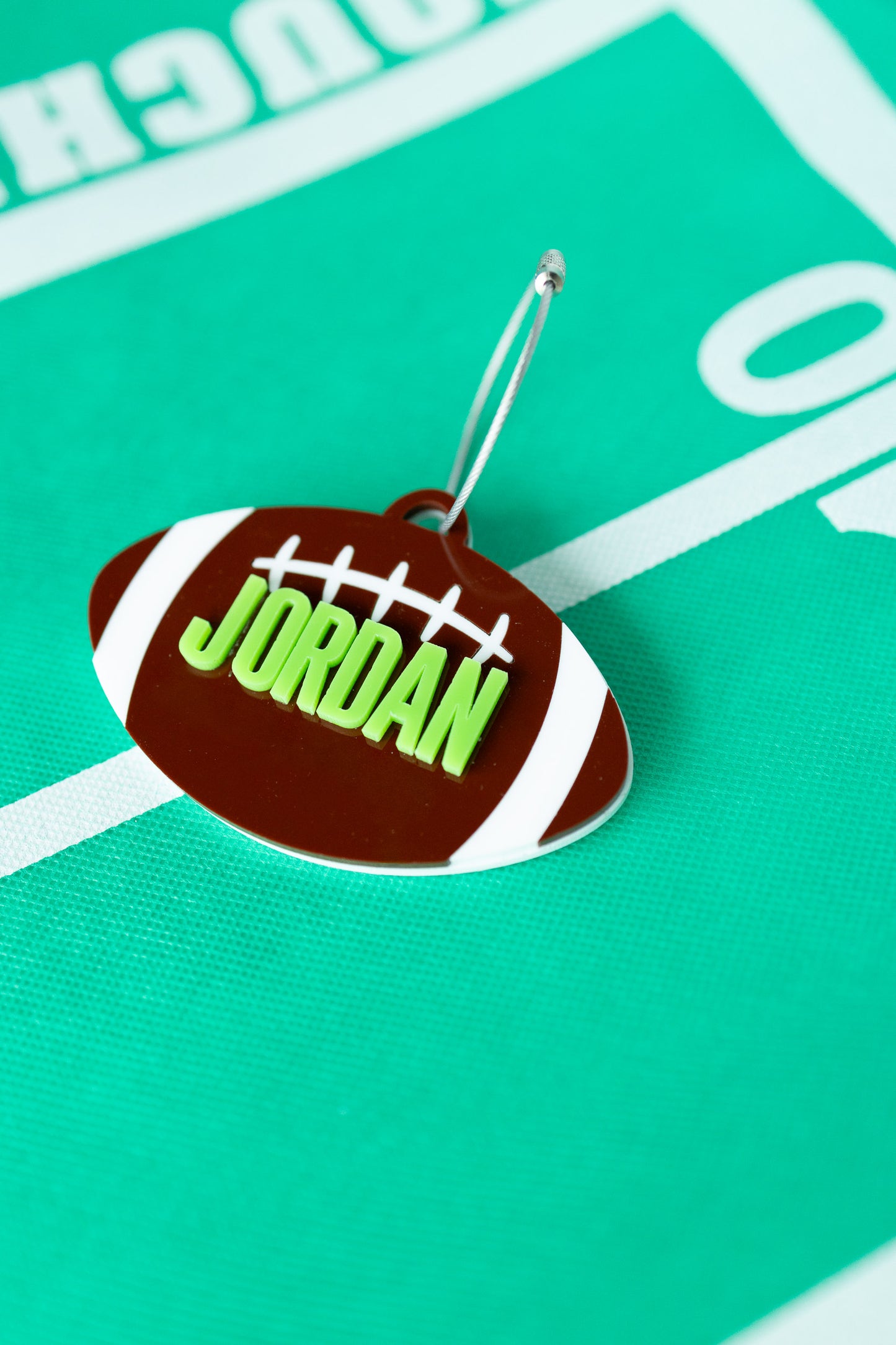 Football Bag Tag