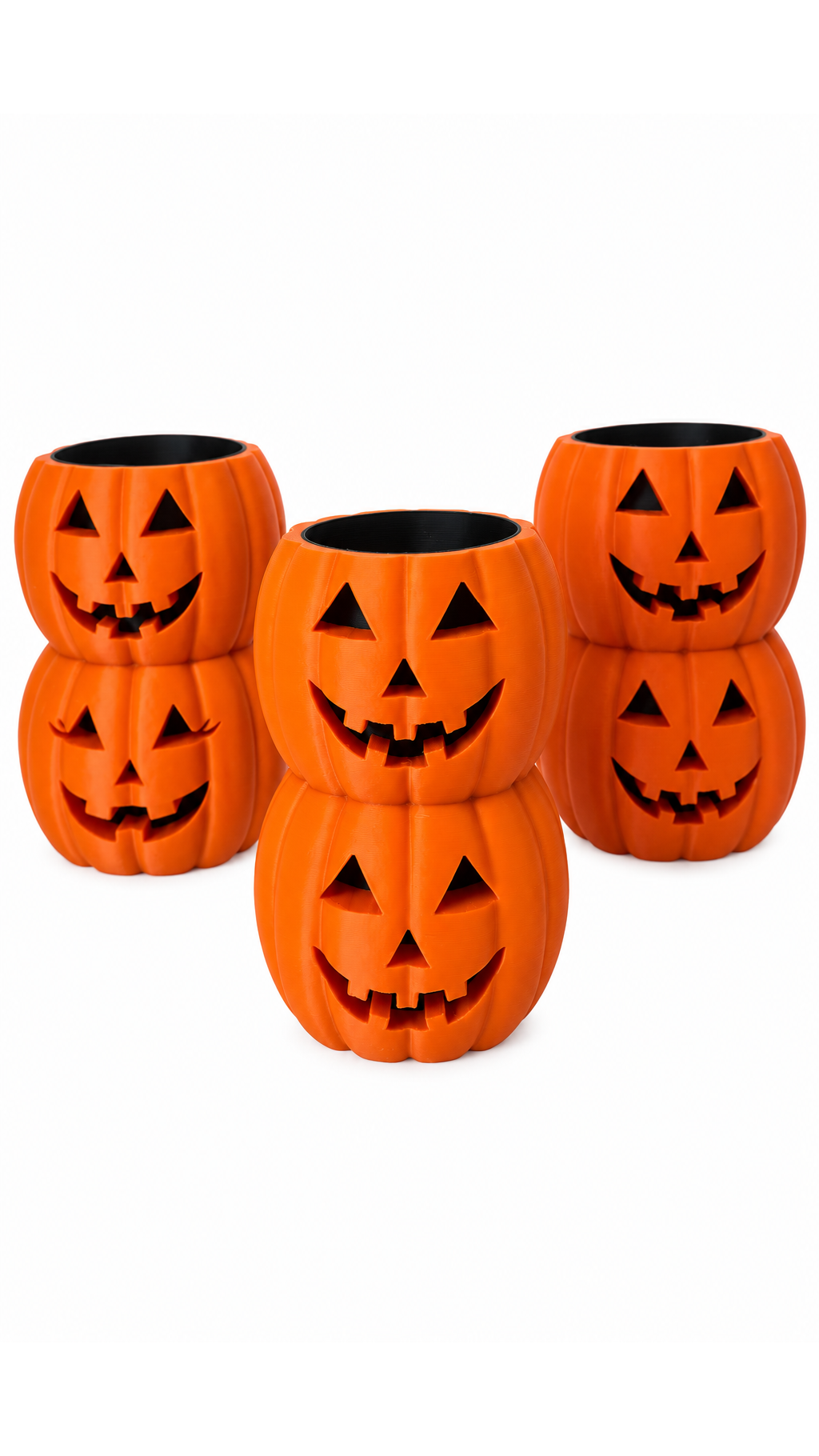 3D printed pumpkin drink cozies